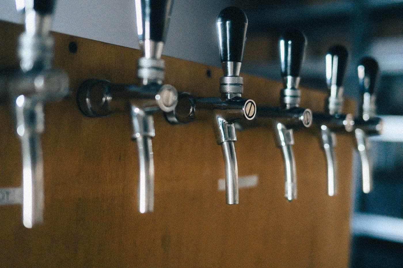 Home draft beer system with stainless taps